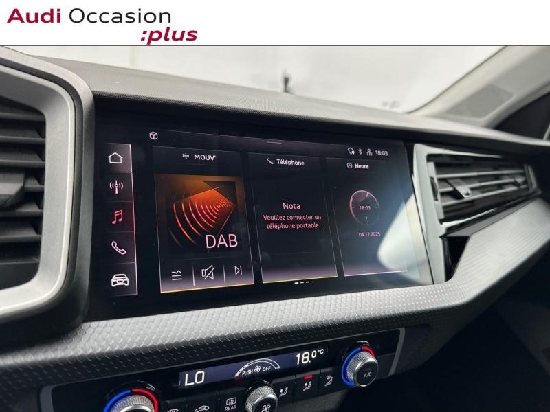 Voitures occasions Audi A1 Sportback Advanced 2 Saint-Thibault-des-Vignes