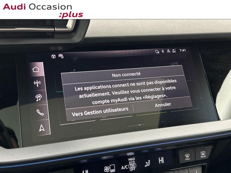Voitures occasions Audi A3 Berline S line Saint-Thibault-des-Vignes