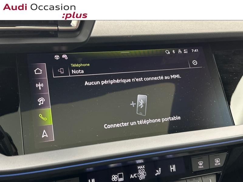 Voitures occasions Audi A3 Berline S line Saint-Thibault-des-Vignes