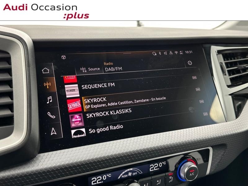 Voitures occasions Audi A1 Sportback Design Saint-Thibault-des-Vignes