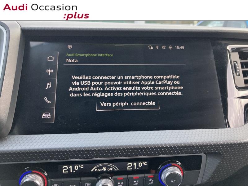 Voitures occasions Audi A1 Sportback Design Saint-Thibault-des-Vignes