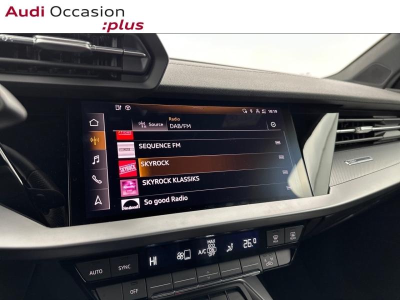 Voitures occasions Audi A3 Sportback S line Saint-Thibault-des-Vignes