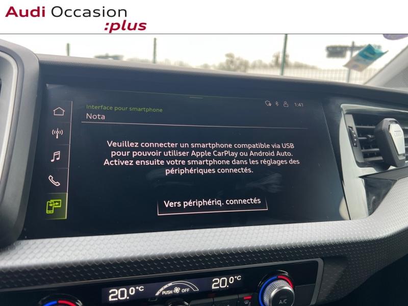 Voitures occasions Audi A1 Sportback Advanced Saint-Thibault-des-Vignes