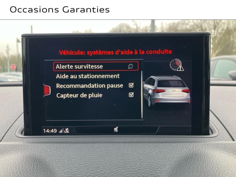 Voitures occasions Audi A3 Sportback S line Saint-Thibault-des-Vignes