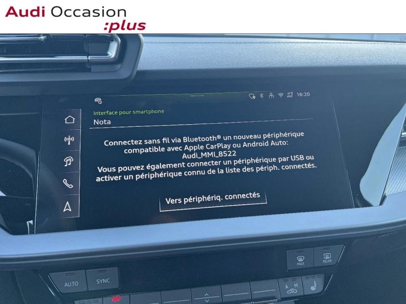 Voitures occasions Audi A3 Sportback S line Saint-Thibault-des-Vignes