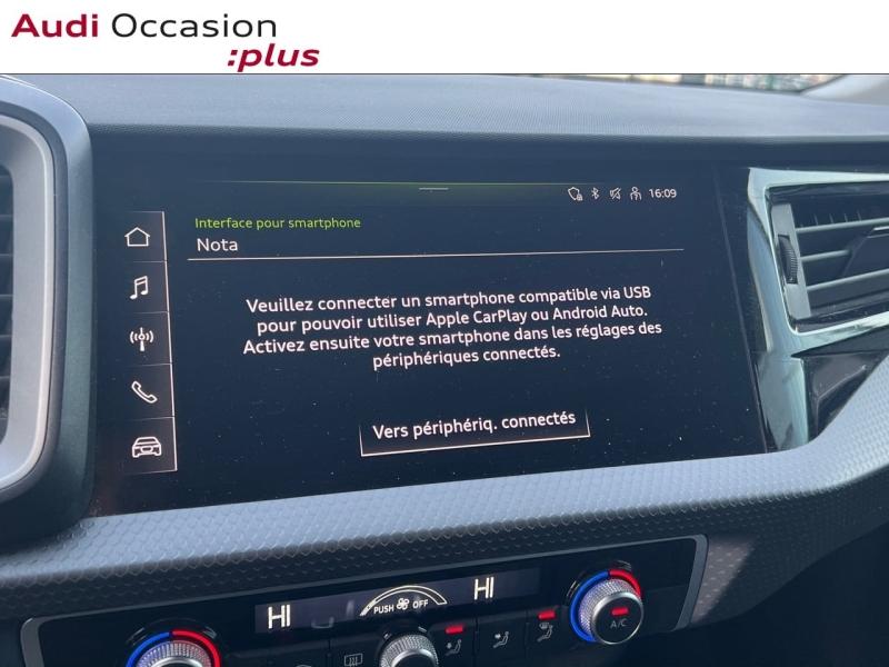 Voitures occasions Audi A1 Sportback Advanced Saint-Thibault-des-Vignes