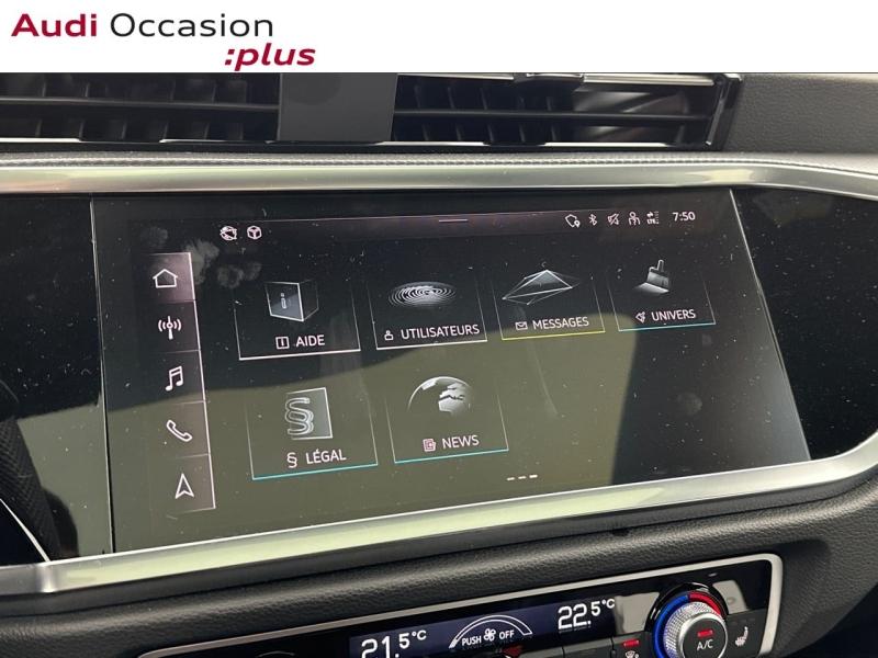 Voitures occasions Audi Q3 Sportback S line Saint-Thibault-des-Vignes