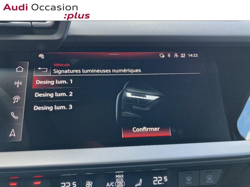 Voitures occasions Audi A3 Sportback S line Saint-Thibault-des-Vignes