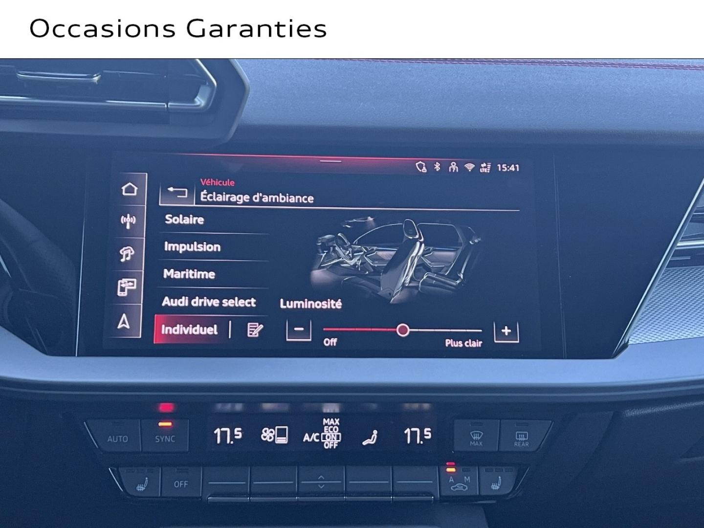 Voitures occasions Audi A3 Sportback S line Saint-Thibault-des-Vignes