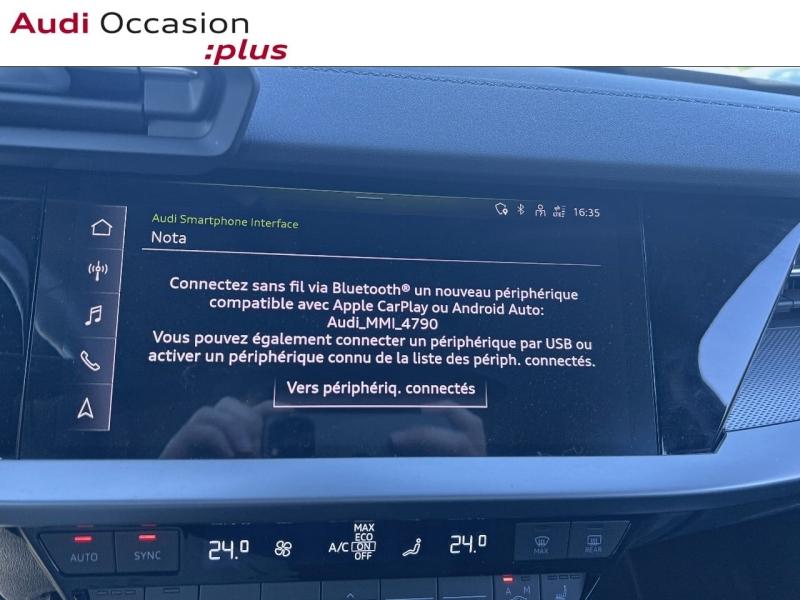 Voitures occasions Audi A3 Sportback S line Saint-Thibault-des-Vignes