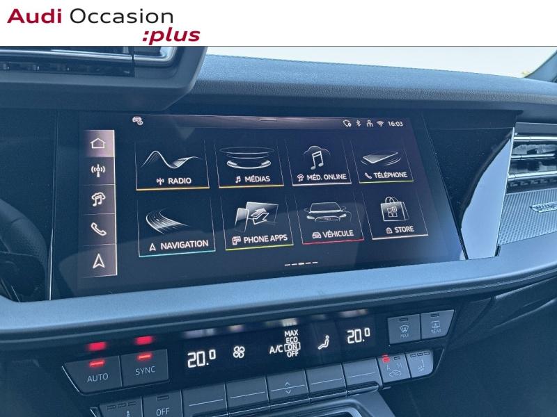 Voitures occasions Audi A3 Sportback S line Saint-Thibault-des-Vignes