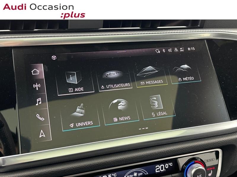Voitures occasions Audi Q3 Sportback S line plus Saint-Thibault-des-Vignes