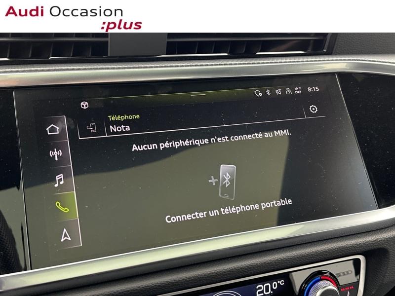 Voitures occasions Audi Q3 Sportback S line plus Saint-Thibault-des-Vignes