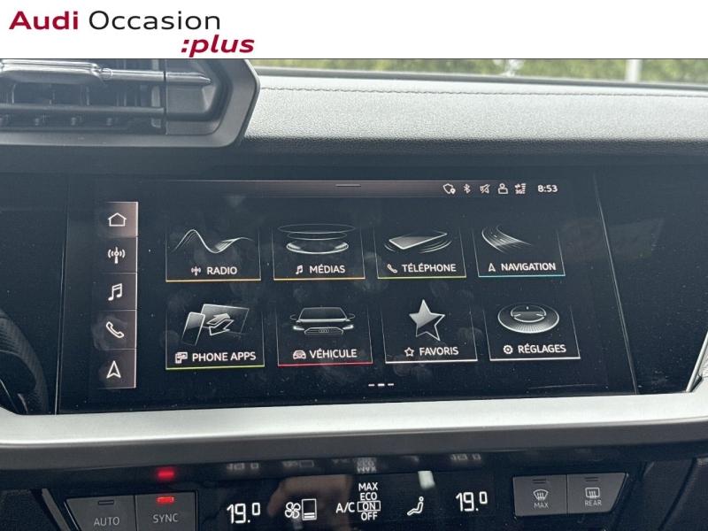 Voitures occasions Audi A3 Sportback S line Saint-Thibault-des-Vignes