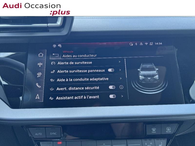 Voitures occasions Audi A3 Sportback S line Saint-Thibault-des-Vignes