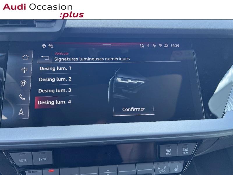 Voitures occasions Audi A3 Sportback S line Saint-Thibault-des-Vignes