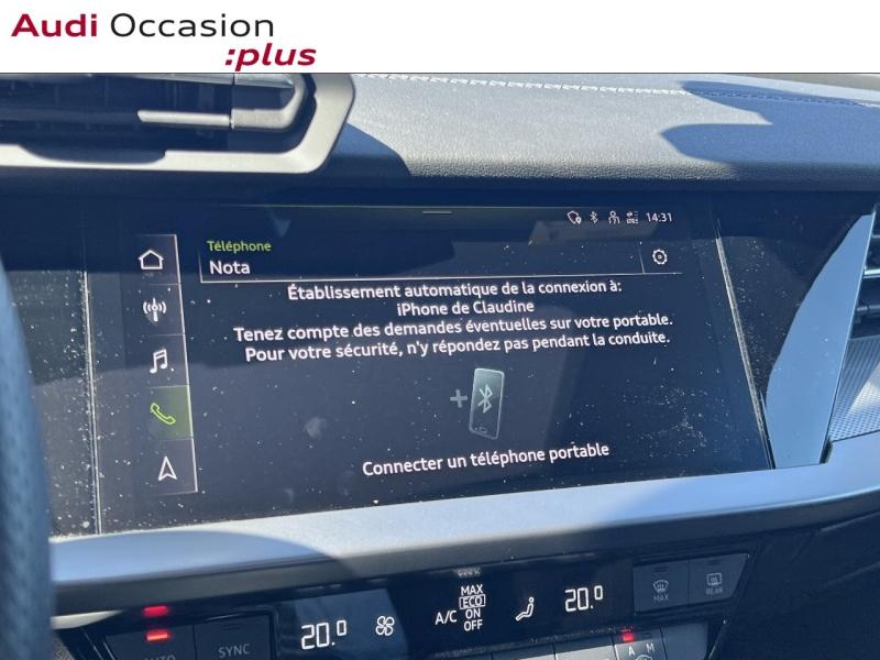 Voitures occasions Audi A3 Sportback S line Saint-Thibault-des-Vignes