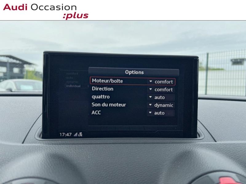 Voitures occasions Audi RS3 Sportback Base Saint-Thibault-des-Vignes