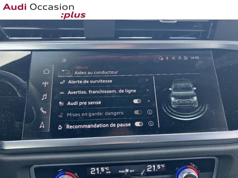 Voitures occasions Audi Q3 Sportback S line Saint-Thibault-des-Vignes