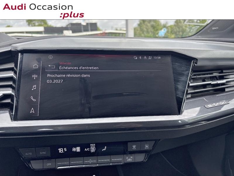 Voitures occasions Audi Q4 e-tron S line Saint-Thibault-des-Vignes