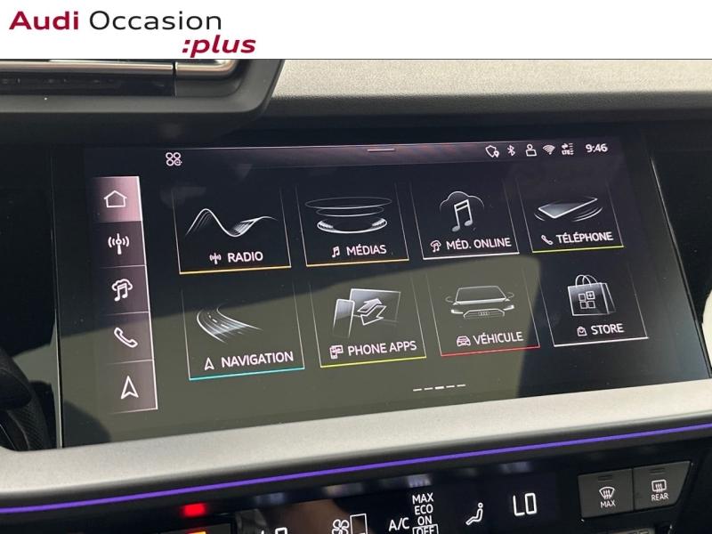 Voitures occasions Audi A3 Sportback S line Saint-Thibault-des-Vignes