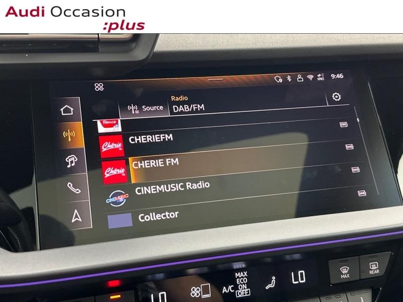 Voitures occasions Audi A3 Sportback S line Saint-Thibault-des-Vignes