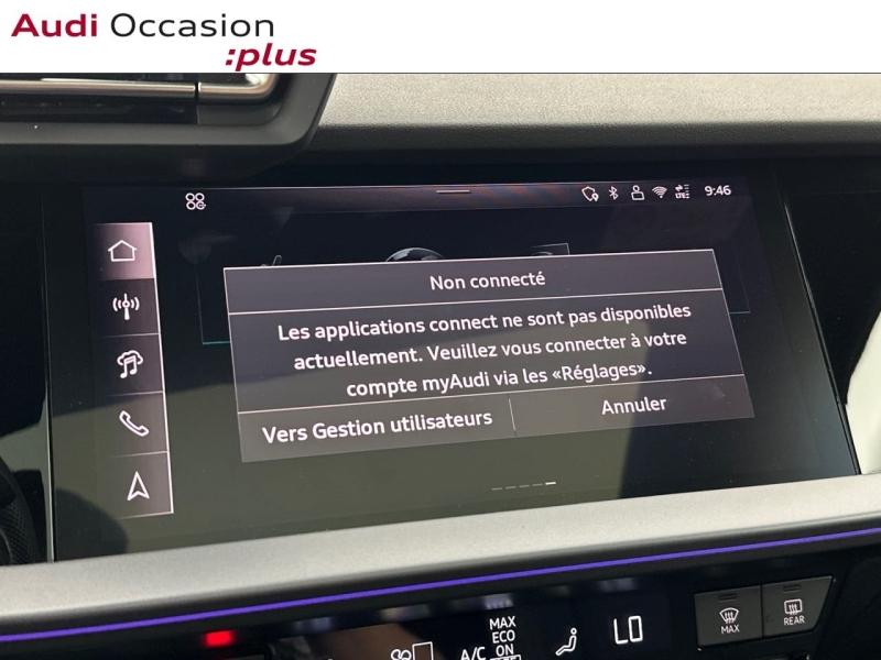 Voitures occasions Audi A3 Sportback S line Saint-Thibault-des-Vignes