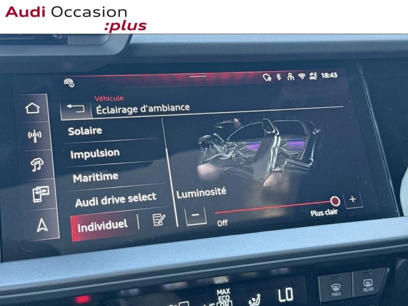 Voitures occasions Audi A3 Sportback S line Saint-Thibault-des-Vignes