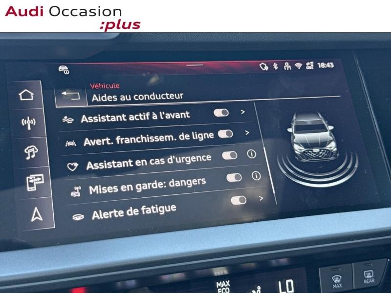 Voitures occasions Audi A3 Sportback S line Saint-Thibault-des-Vignes