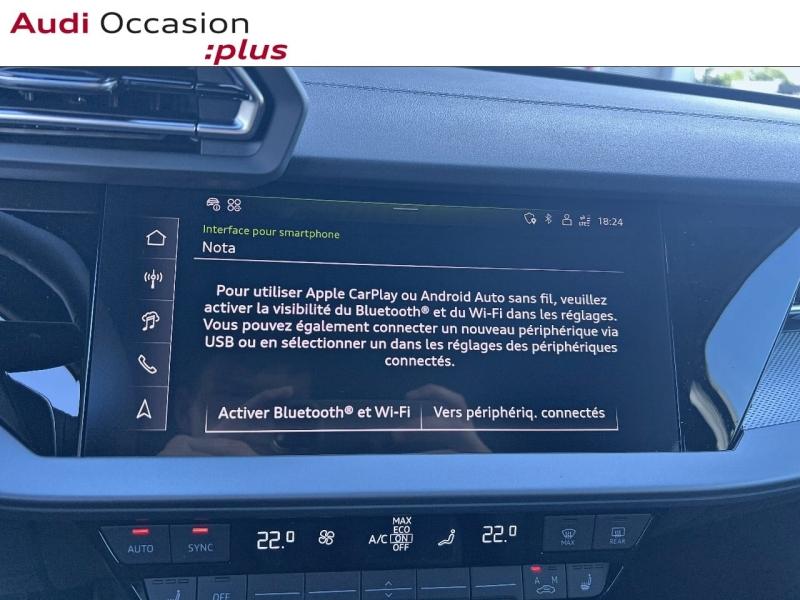 Voitures occasions Audi A3 Sportback S line Saint-Thibault-des-Vignes