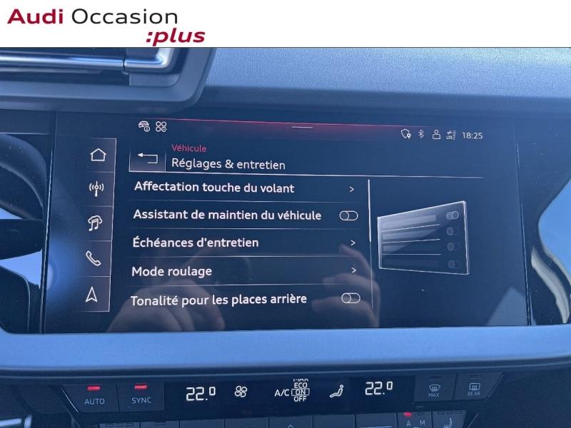 Voitures occasions Audi A3 Sportback S line Saint-Thibault-des-Vignes