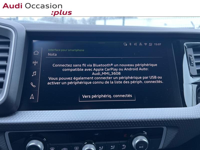 Voitures occasions Audi A1 Sportback Design Saint-Thibault-des-Vignes