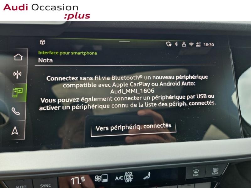 Voitures occasions Audi A3 Sportback S line Saint-Thibault-des-Vignes