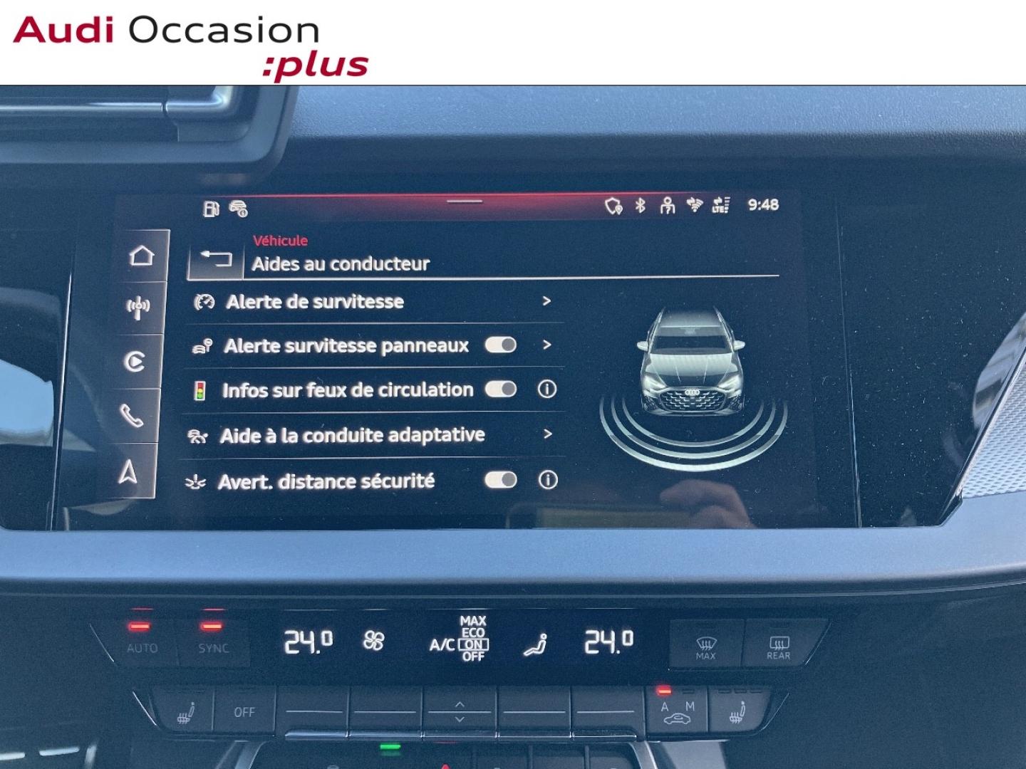 Voitures occasions Audi A3 Sportback S line Saint-Thibault-des-Vignes
