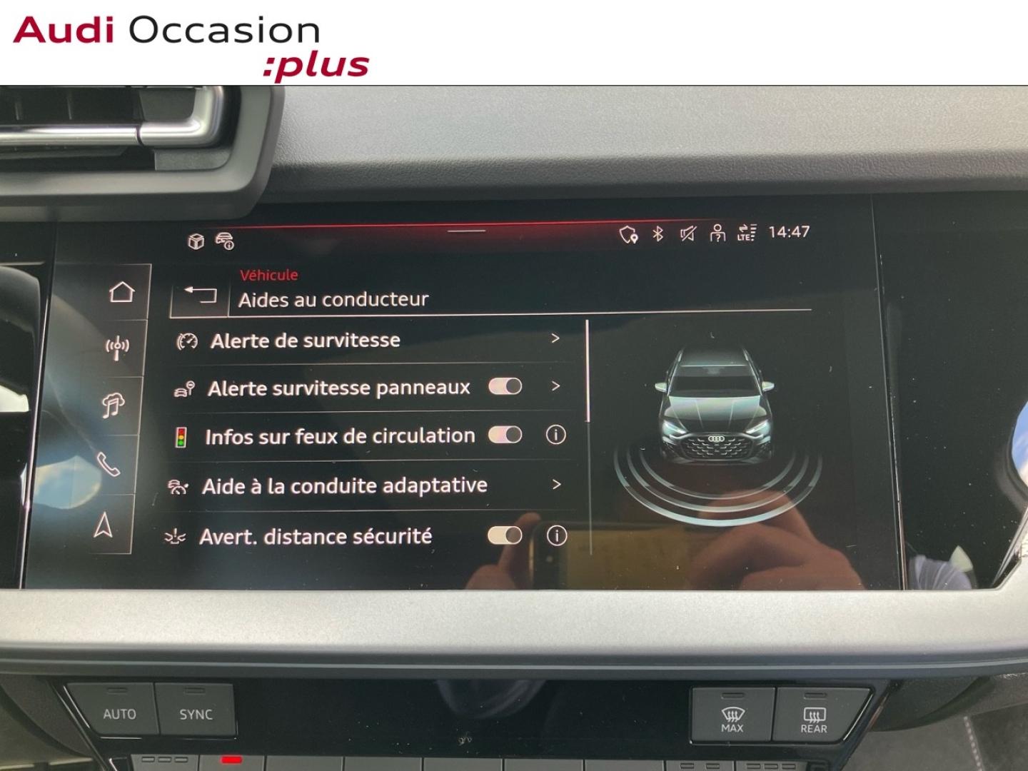 Voitures occasions Audi A3 Sportback S line Saint-Thibault-des-Vignes