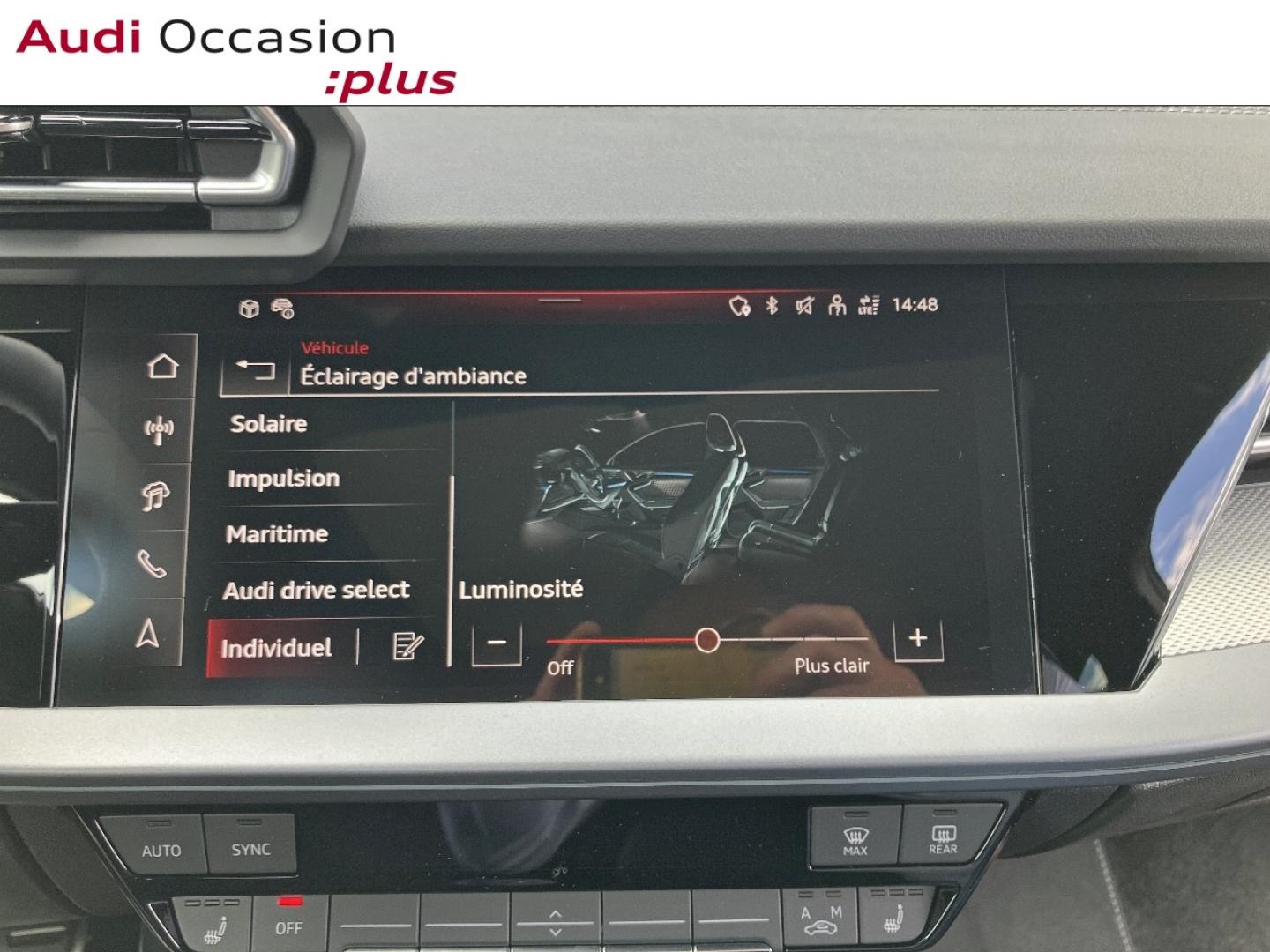 Voitures occasions Audi A3 Sportback S line Saint-Thibault-des-Vignes