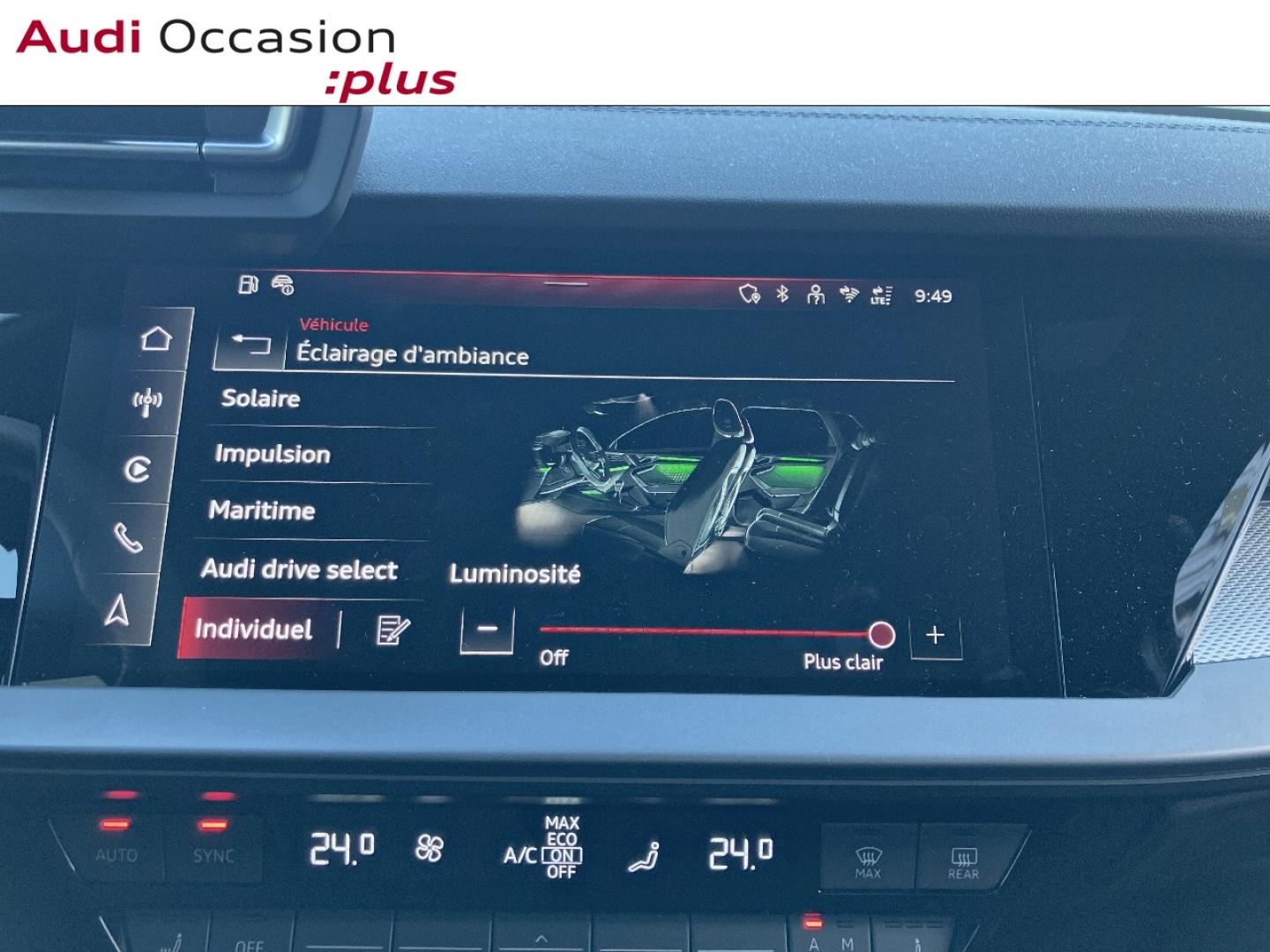 Voitures occasions Audi A3 Sportback S line Saint-Thibault-des-Vignes