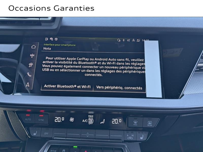 Voitures occasions Audi A3 Sportback S line Saint-Thibault-des-Vignes