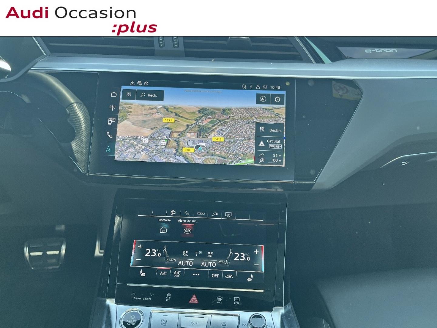Voitures occasions Audi Q8 e-tron Sportback S Line Saint-Thibault-des-Vignes