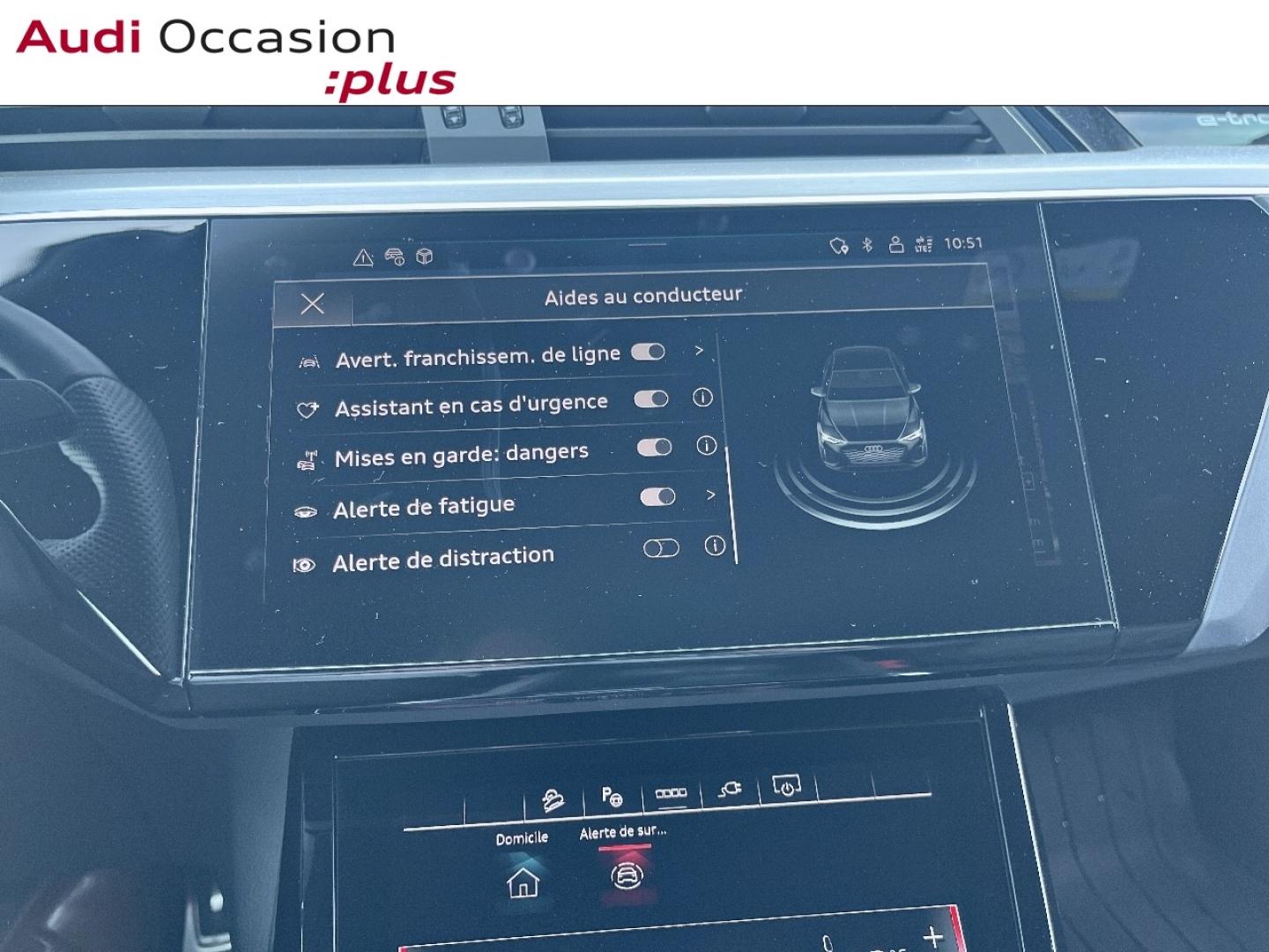 Voitures occasions Audi Q8 e-tron Sportback S Line Saint-Thibault-des-Vignes