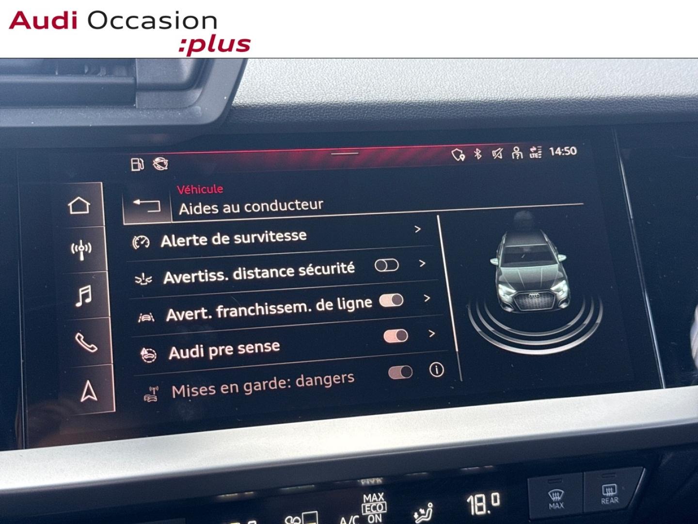Voitures occasions Audi A3 Sportback Business line Saint-Thibault-des-Vignes