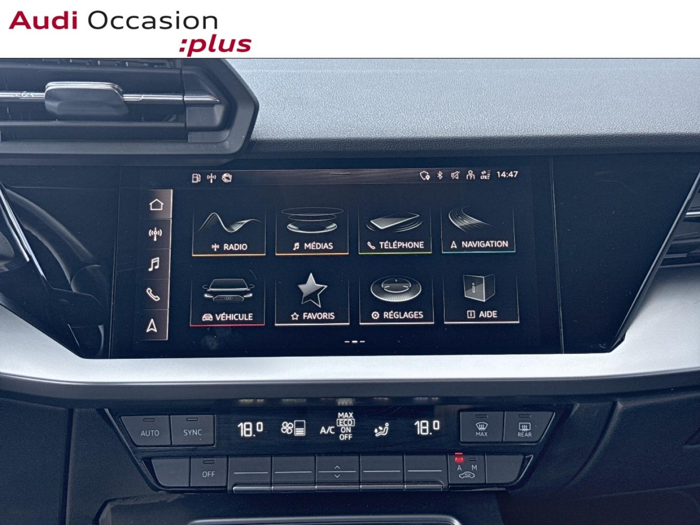 Voitures occasions Audi A3 Sportback Business line Saint-Thibault-des-Vignes