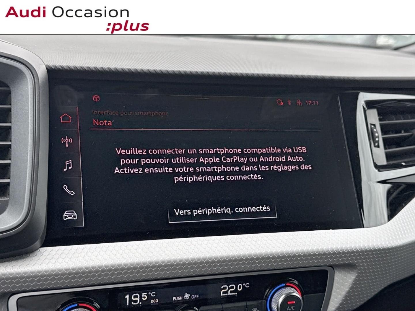 Voitures occasions Audi A1 Sportback S line Saint-Thibault-des-Vignes