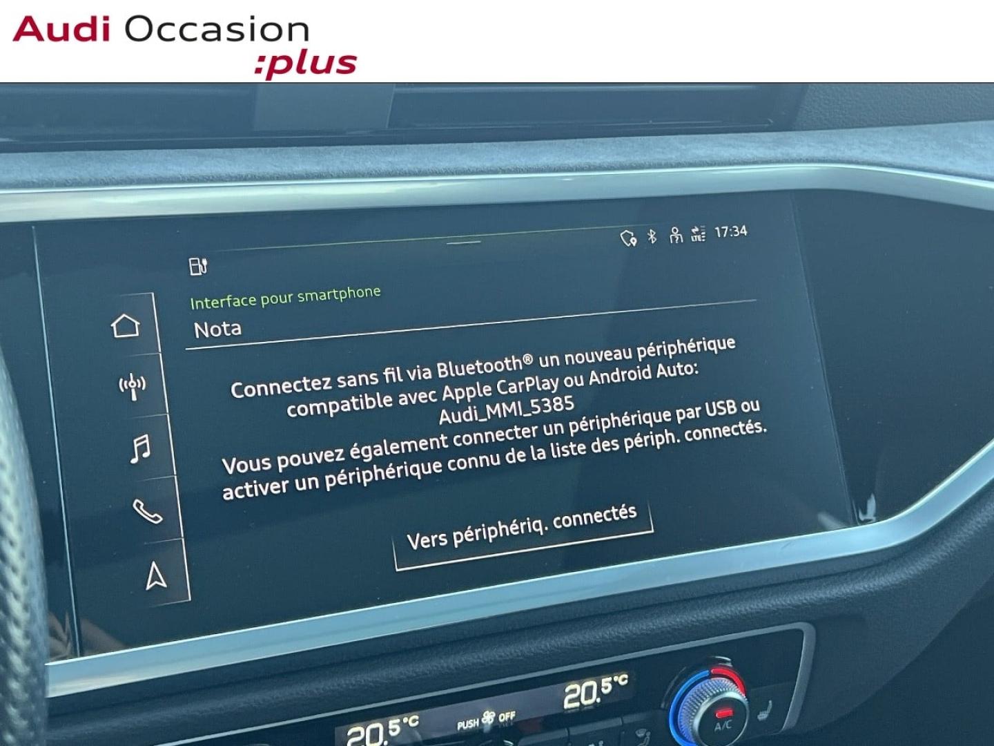 Voitures occasions Audi Q3 S line Saint-Thibault-des-Vignes