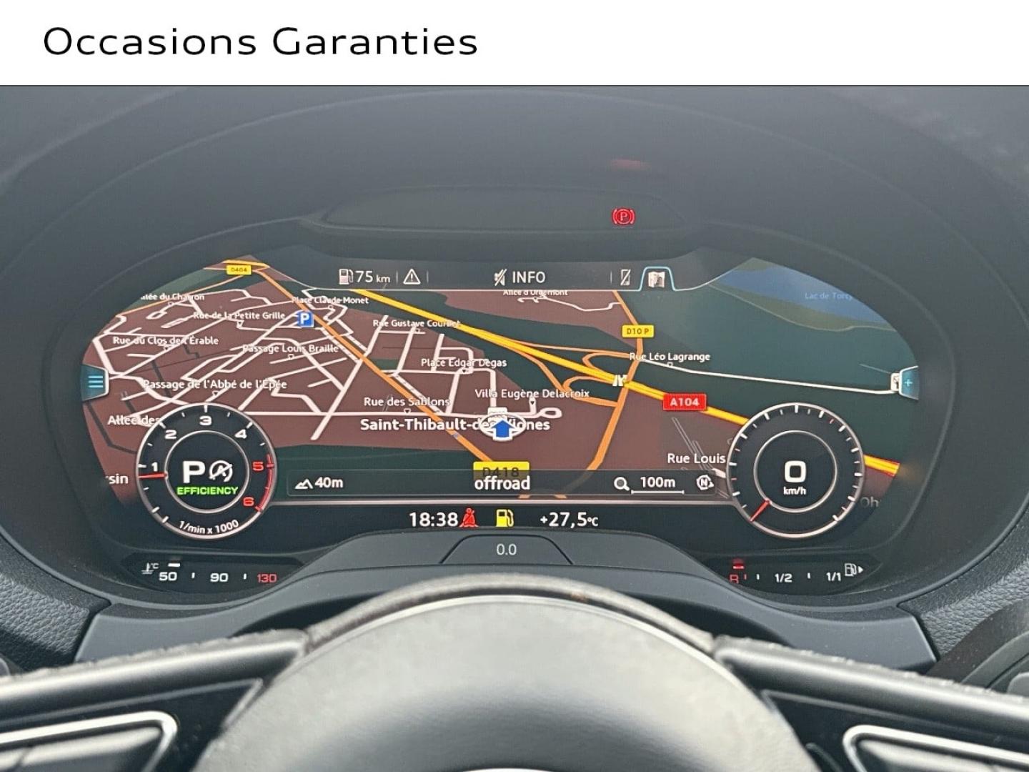 Voitures occasions Audi A3 Sportback Design luxe Saint-Thibault-des-Vignes