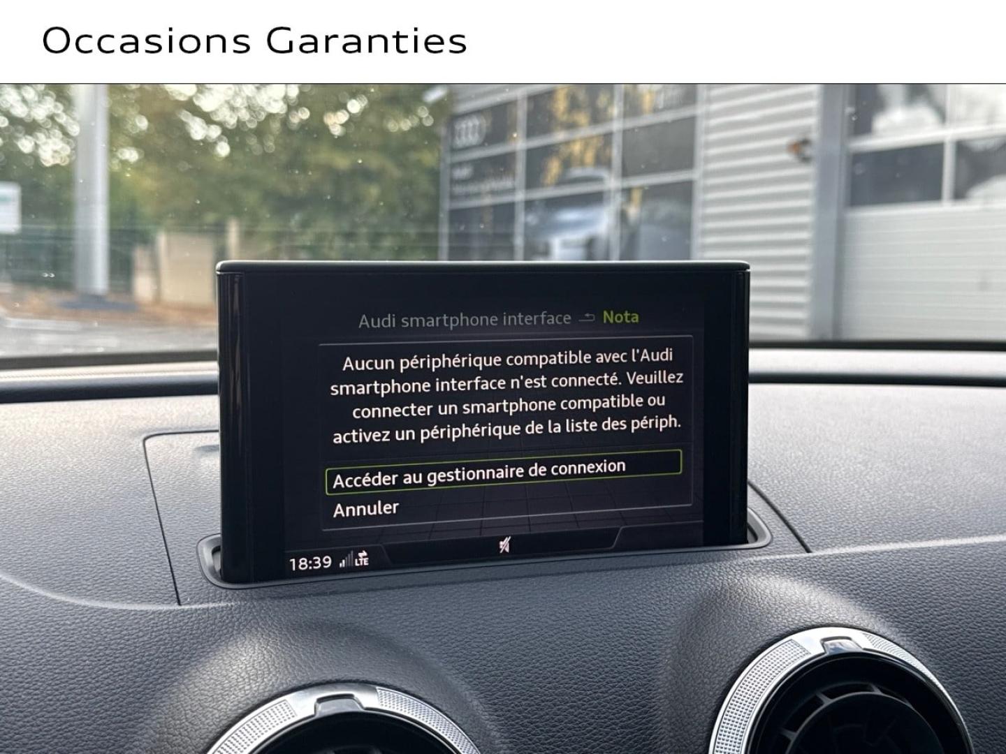 Voitures occasions Audi A3 Sportback Design luxe Saint-Thibault-des-Vignes