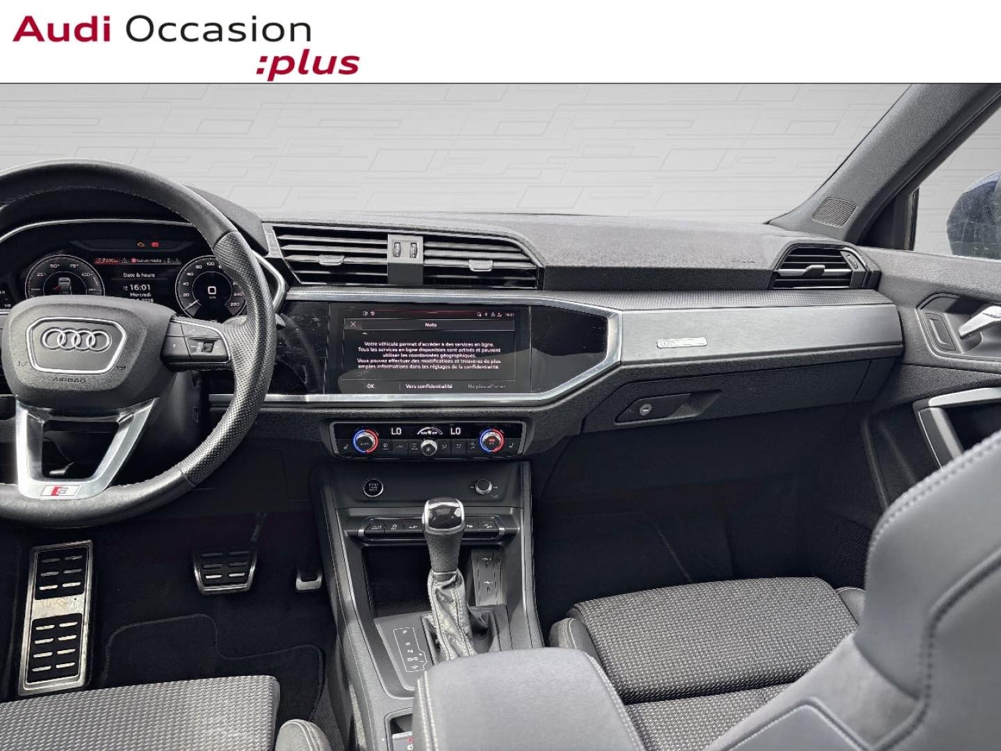Voitures occasions Audi Q3 Sportback S line Saint-Thibault-des-Vignes