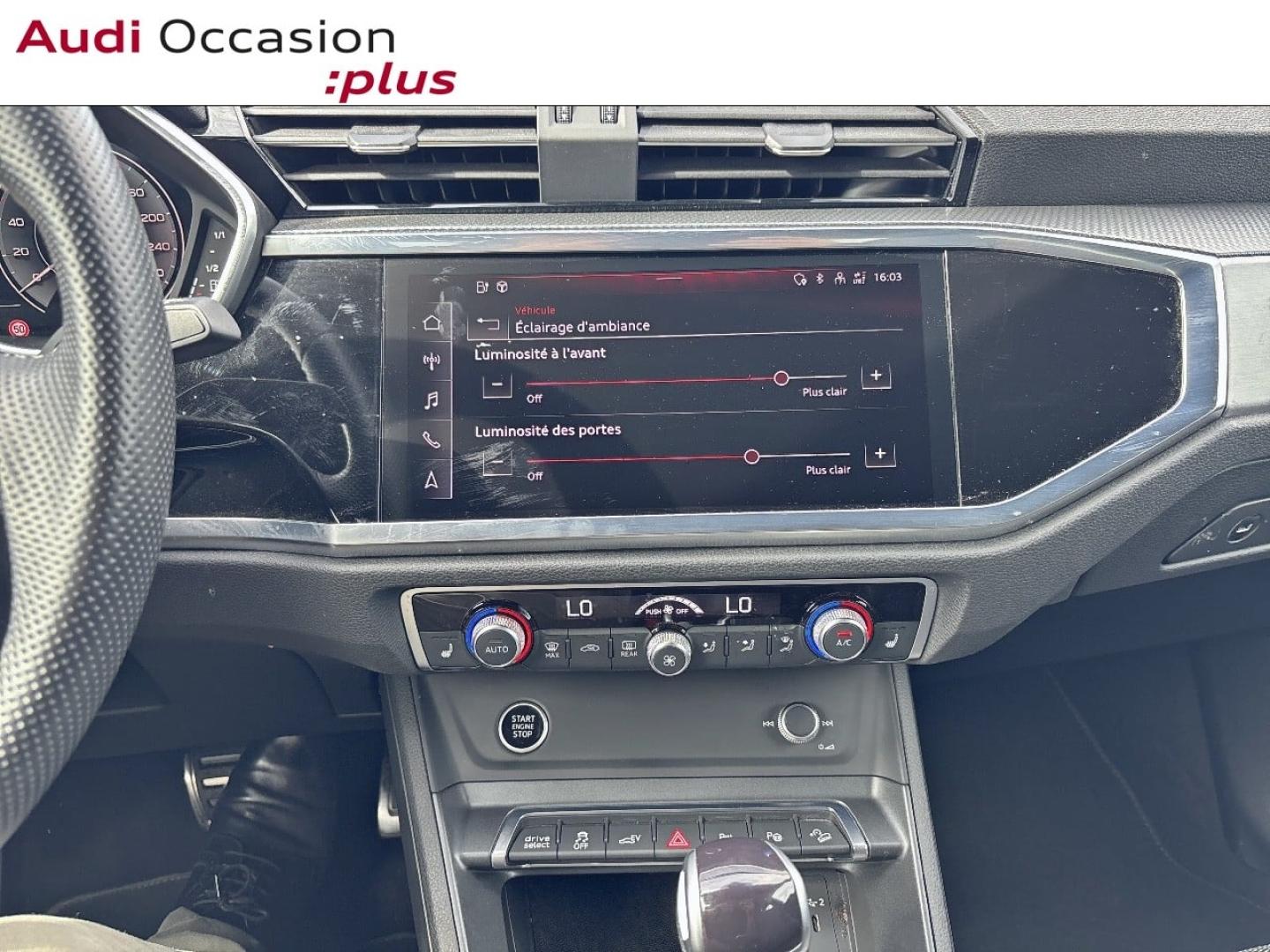 Voitures occasions Audi Q3 Sportback S line Saint-Thibault-des-Vignes