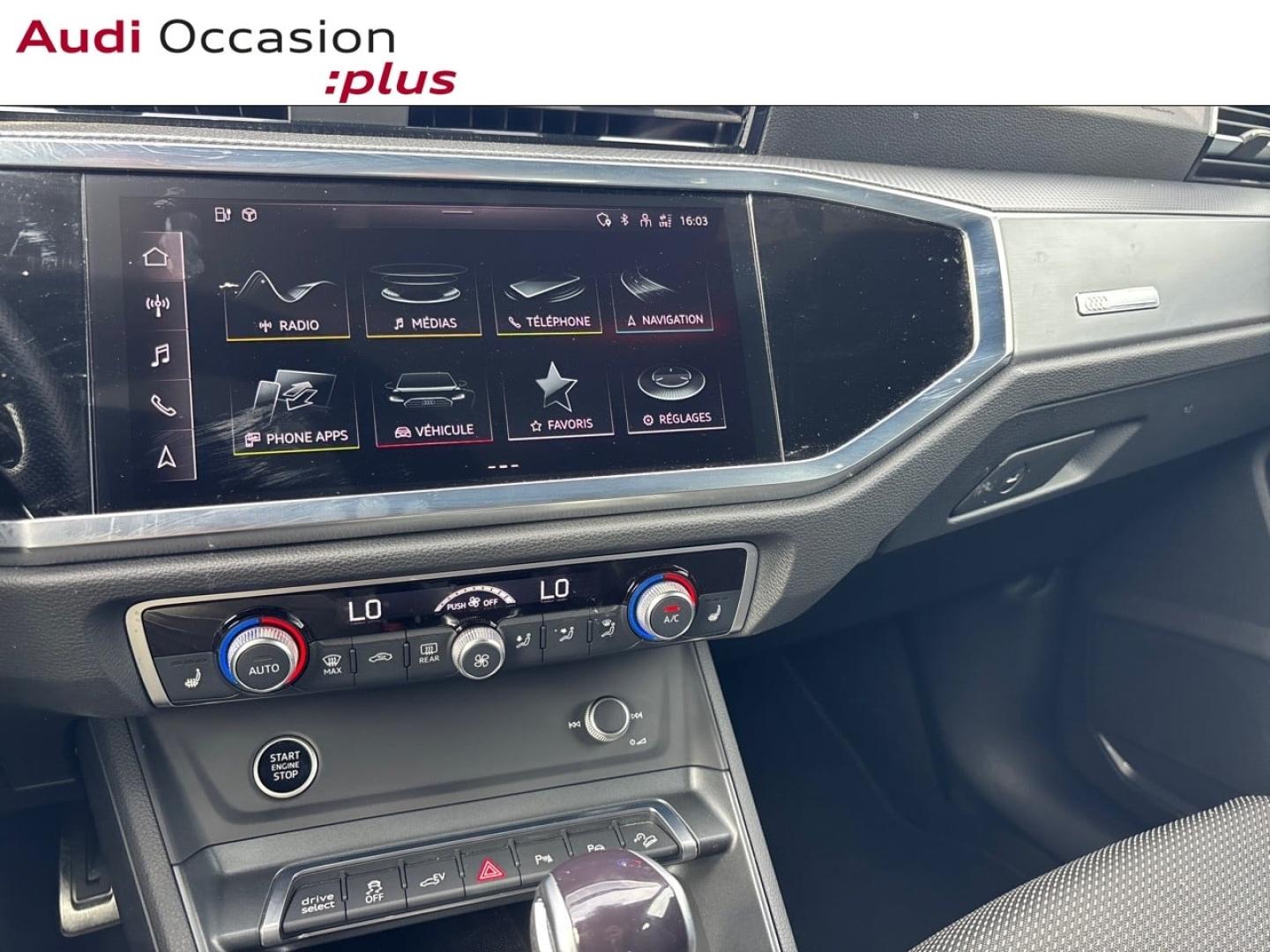 Voitures occasions Audi Q3 Sportback S line Saint-Thibault-des-Vignes