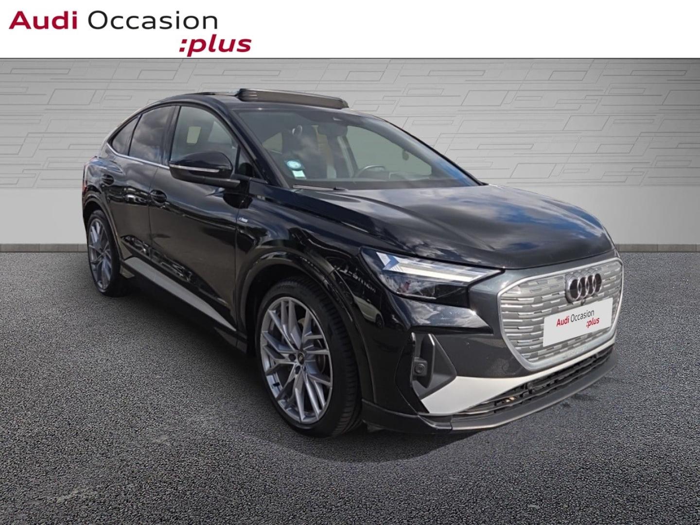 Voitures occasions Audi Q4 Sportback e-tron S line Saint-Thibault-des-Vignes